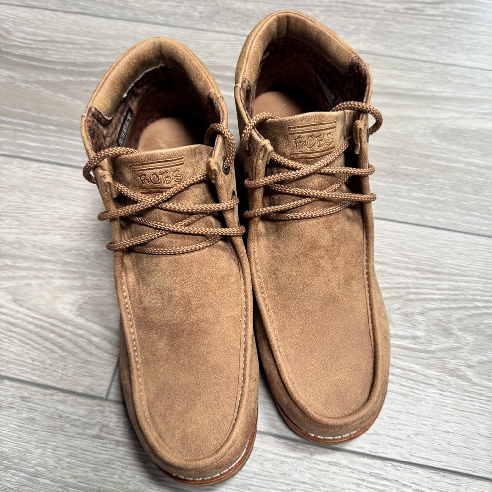 SKECHERS Women's Chill Wedge Elevated Bliss Vegan boots